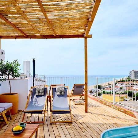 El Rancho At The Beach Blanes Kültér fotó